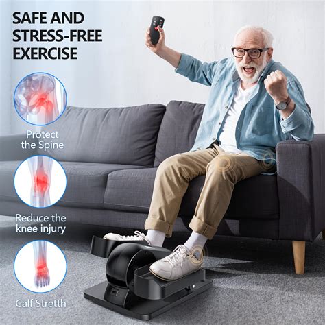 Snapklik.com : Under Desk Elliptical Machine For Senior Mini Elliptical