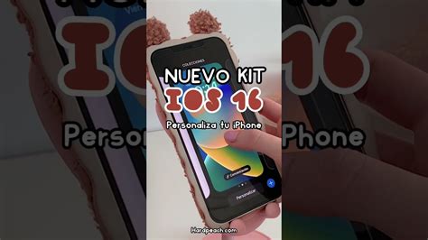 KIT Para Personalizar Tu IPhone IOS 16 Fondos Aesthetic Widgets