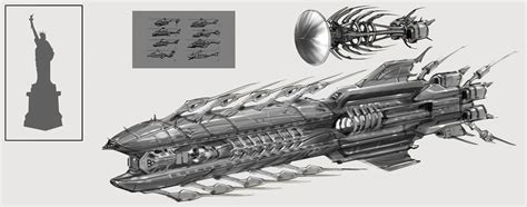 Alien Invasion Concept Art - calebcleveland.com