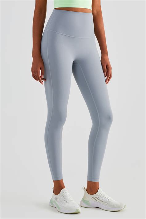 Womens High Rise No Front Seam Leggings With Hidden Pocket Zioccie