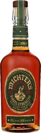 Buy Michter S Us Limited Release Barrel Strength Kentucky Straight