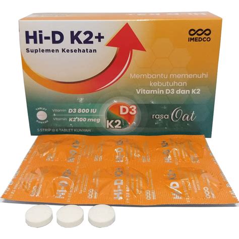 Jual Hi D K Box Isi Tablet Vitamin Memelihara Daya Tahan Tubuh