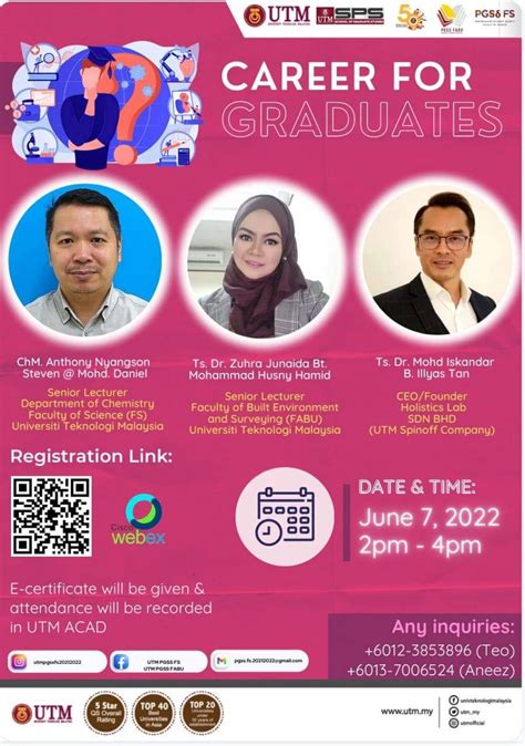 CAREER FOR GRADUATES Assoc Prof Ts Dr Noor Dayana Abd Halim