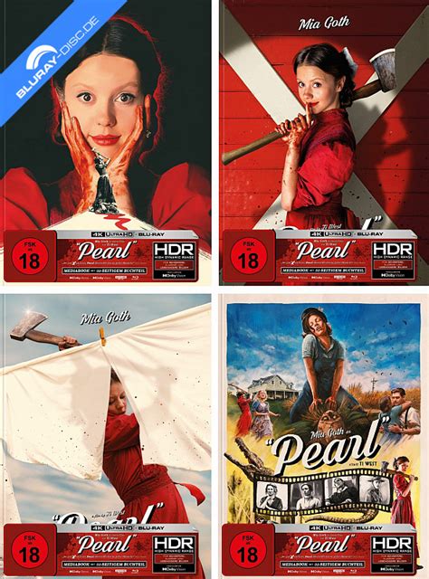 Pearl 2022 4K Limited Mediabook Edition Bundle Cover A D 4 4K UHD 4