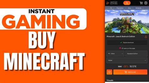 How To Buy Minecraft On Instant Gaming YouTube