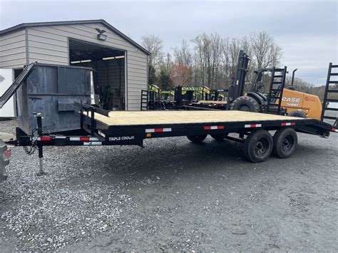 New Triple Crown Trailers Deckover Deckover Trailer Browns