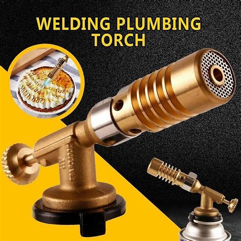 Welding Torch High Temperature Brass Mapp Gas Turbo Torch Brazing