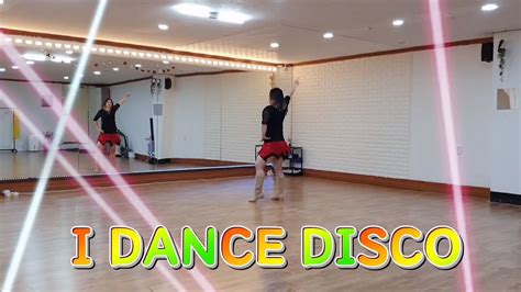 I Dance Disco line dance 아이 댄스 디스코 제이댄스핏 신현주댄스 YouTube