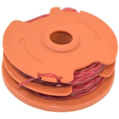 Works Grass Strimmer Trimmer Spool And Dual Line 1 6mm X 4 8m