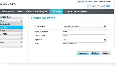 Escola digital Como configurar o APN num Hotspot Móvel