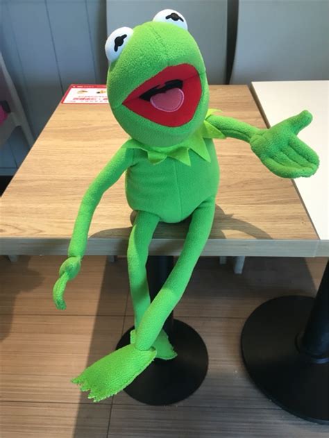 Kermit Sesame Street Muppets Kermit The Frog Toy Plush 18 T New Ebay