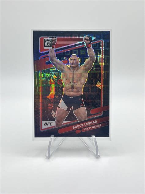 2022 Donruss Optic UFC Brock Lesnar Black Pandora Case Hit EBay