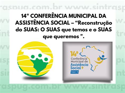 Confer Ncia Municipal Da Assist Ncia Social Reconstru O Do Suas