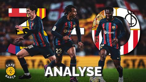 ANALYSE BARÇA SÉVILLE Kessie assure Xavi ajuste à la mi temps et la