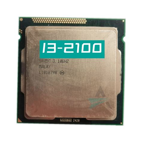 Core I3 2100 3 1ghz Dual Core Cpu Processor 3m 65w Lga 1155 I3 2100 Free Png