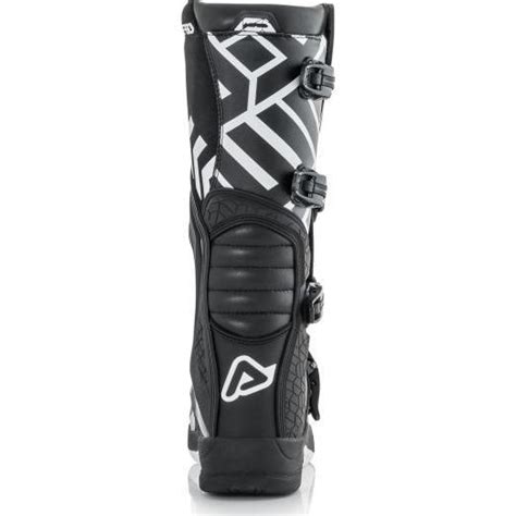 Bottes Cross Acerbis X Team Noir Blanc Quipement Cross Sur La B Canerie