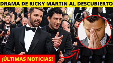 Ricky Martin se quiebra al hablar de su separación Lágrimas y