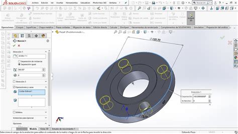 Como Hacer Una Brida En Solidworks Youtube