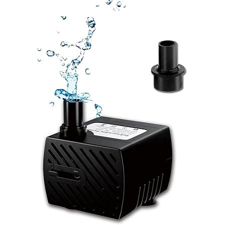 Amazon Pulaco Gph W Mini Submersible Water Pump For Aquariums