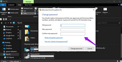 So Ndern Sie Das Bitlocker Passwort In Windows Moyens I O