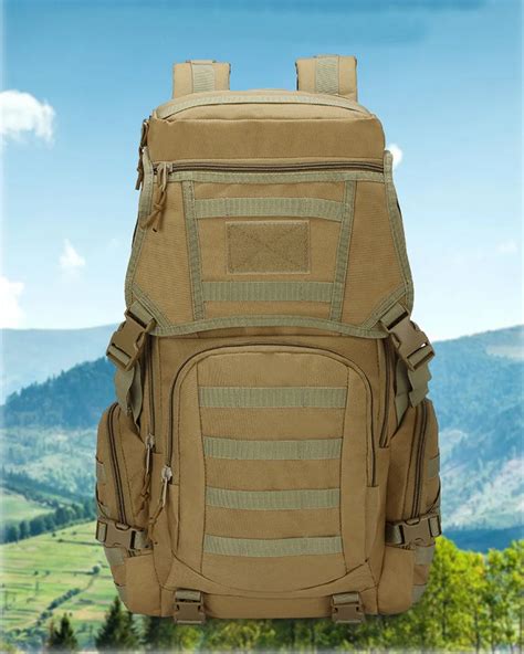 Mochila T Ctica Multifuncional De 50l Para Hombre Mochila Militar