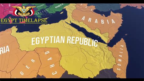 Hoi4 Kaiserreich Egypt Timelapse Youtube