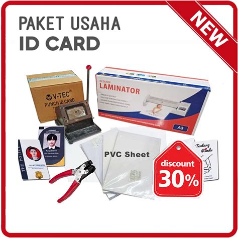 Jual Paket Usaha Alat Cetak Id Card Mesin Pembuat Id Card Kartu Pvc