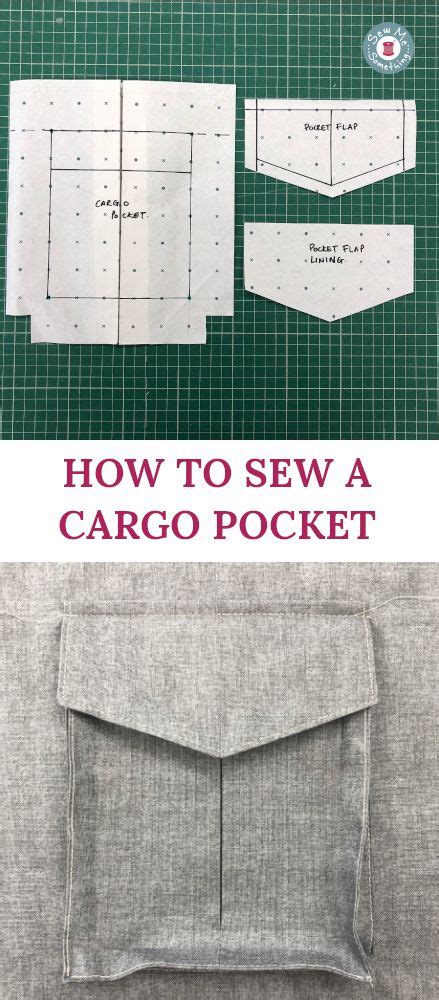 How To Sew A Cargo Pocket Sewing Pockets Vest Sewing Pattern Sewing