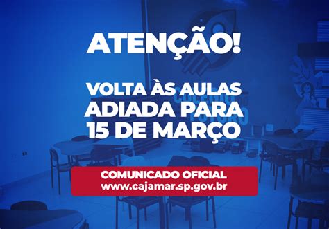 Prefeitura Adia Volta às Aulas Para O Dia 15 De Março Notícias