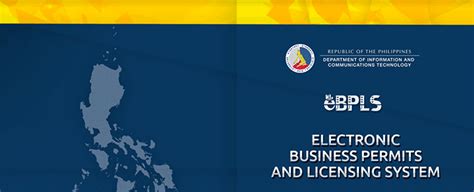 Dict To Launch Ebpls For Automated Business And Licensing Permits