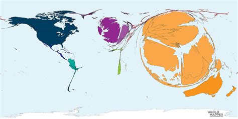 Spread of Cantonese Language - Worldmapper