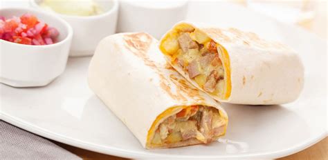 Grab And Go Breakfast Burrito Chicken Ca