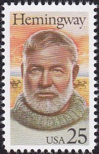 Stamp: Ernest Hemingway (1899-1961), 1954 Nobel Prize Winner (United ...