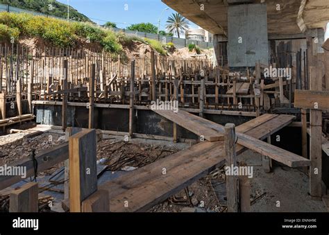 bridge under construction in Haifa, Israel Stock Photo - Alamy