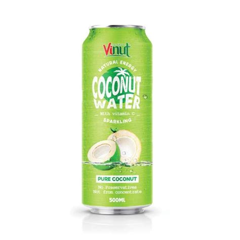 Sparkling Pure Coconut Water 500ml VINUT