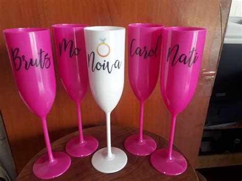 Taça de Champanhe Personalizada Elo7 Produtos Especiais