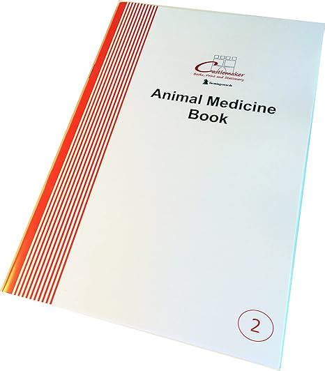 Castlemaker Animal Medicine Combined Record Book A5 Size M002 30