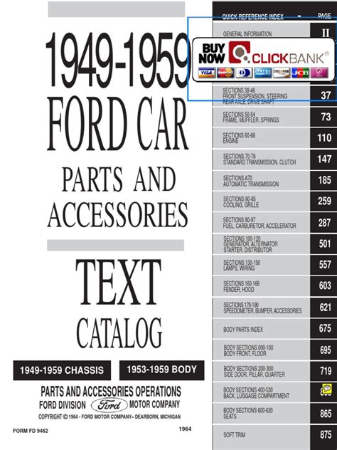 Parts and Accessories: Catalog | PDF | Automobiles | Motor Vehicle