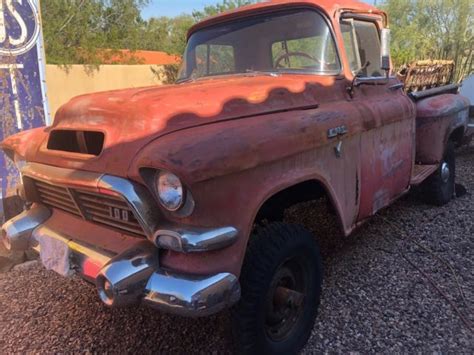 1957 Gmc 1 2 Ton V8 Napco 4x4 Truck Classic Gmc Other 1957 For Sale