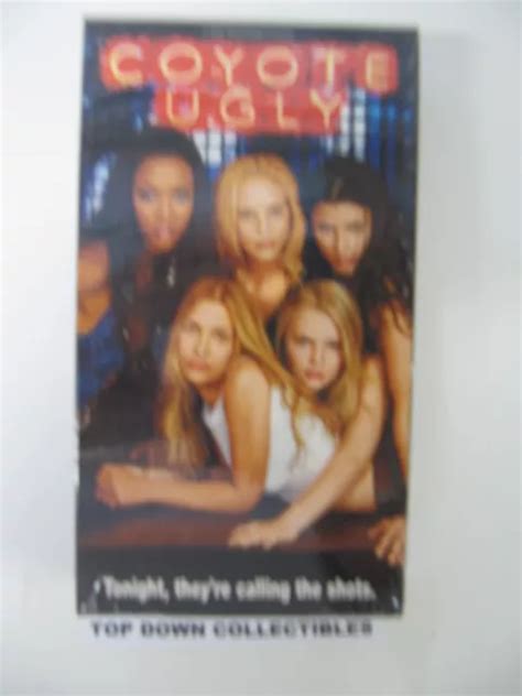 Coyote Ugly Vintage Vhs Cassette Piper Perabo Tyra Banks Maria Bello