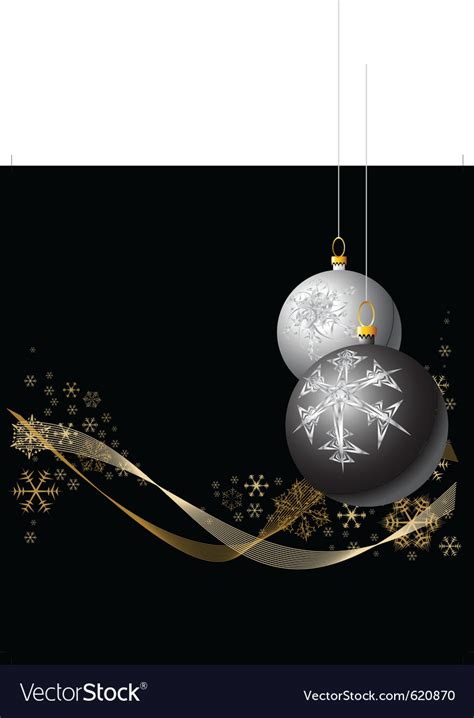 Christmas bulbs Royalty Free Vector Image - VectorStock