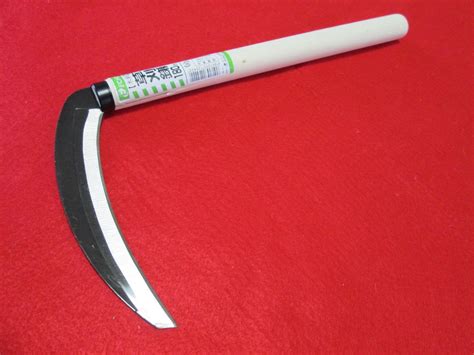 New Japanese Grass Sickle Weeding Sicklewooden Handlejapan Аукцион