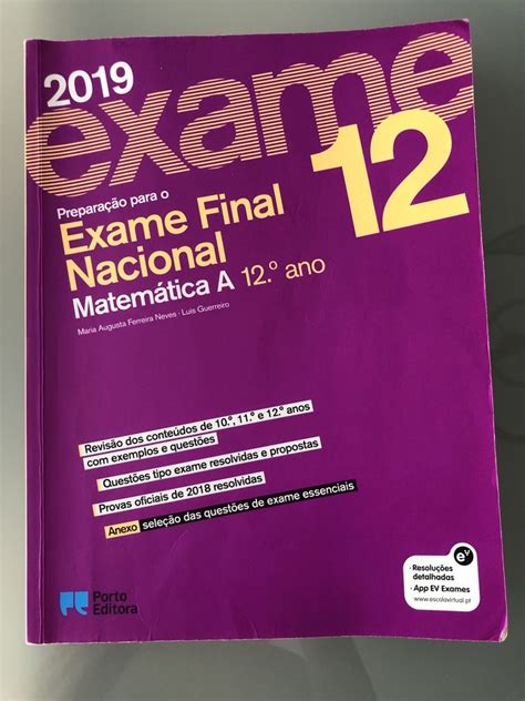 Matemática A 12 Ano Exame final nacional Almada Cova Da Piedade