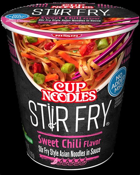 Cup Noodles Stir Fry Sweet Chili Nissin Food