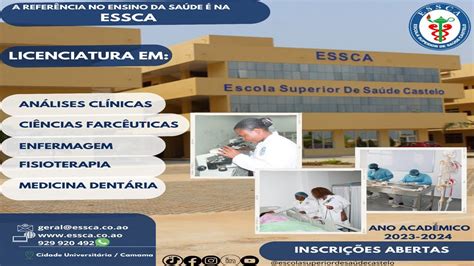 ESCOLA SUPERIOR DE SAÚDE CASTELO ESSCA YouTube