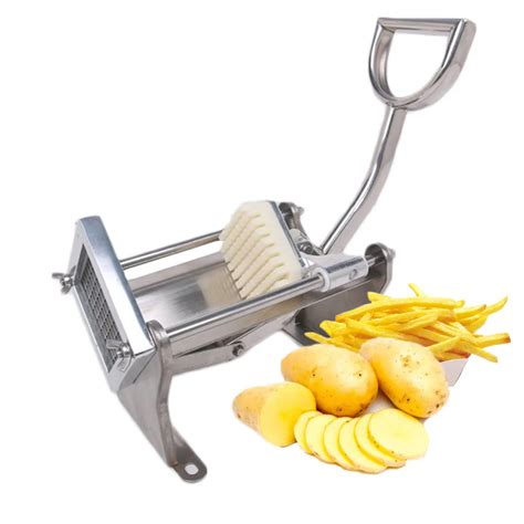 Stainless Steel French Fries Cutter Potato Chip Slicers Manual