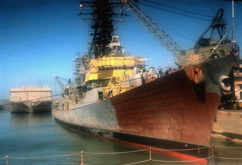 19680520s 03 Uss Benjamin Stoddert Ddg 22 Drydock 4 Pearl Flickr