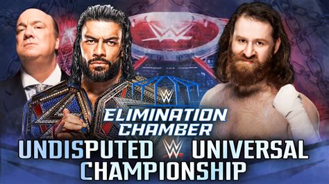 Wwe Elimination Chamber 2023 Match Card Prediction Youtube