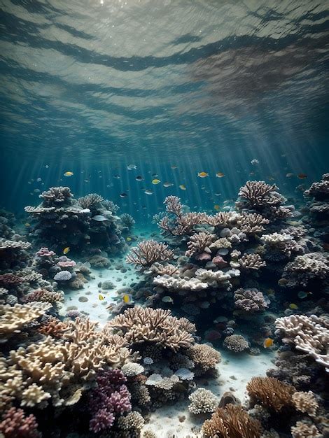 Premium Photo Underwater Coral Reefs Are Diverse Ecosystems Formed By