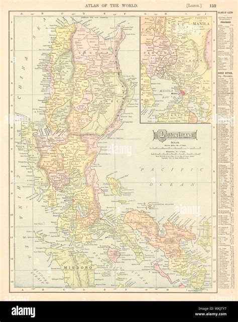 Antique Map Of Manila Hi Res Stock Photography And Images Alamy